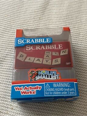 Worlds smallest scrabble